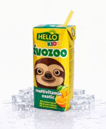 Hello Ovozoo pitíčko – multivitamin exotic 250 ml